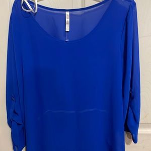 Blue blouse size L